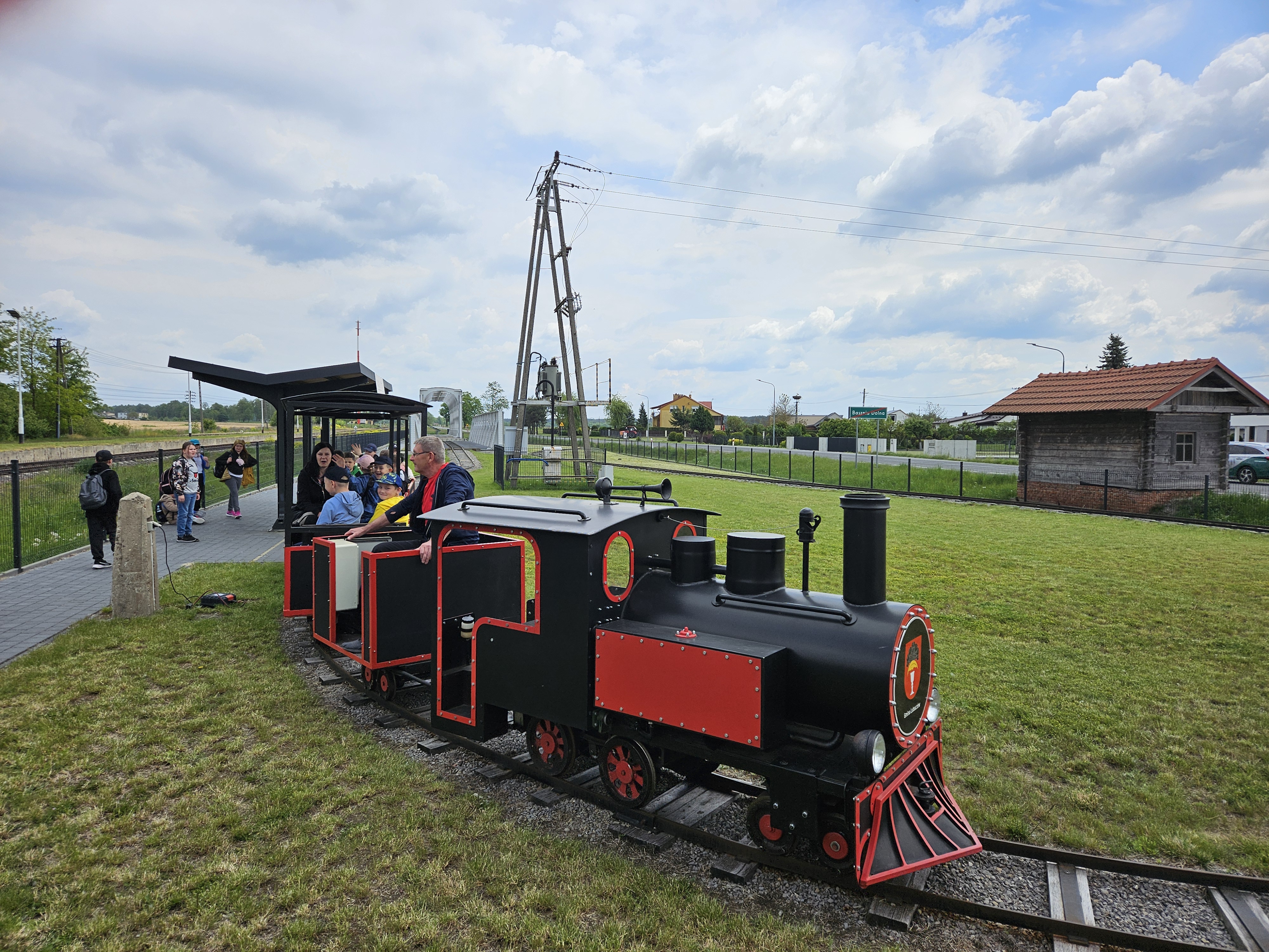 Przejażdżka  kolejka Bałaj