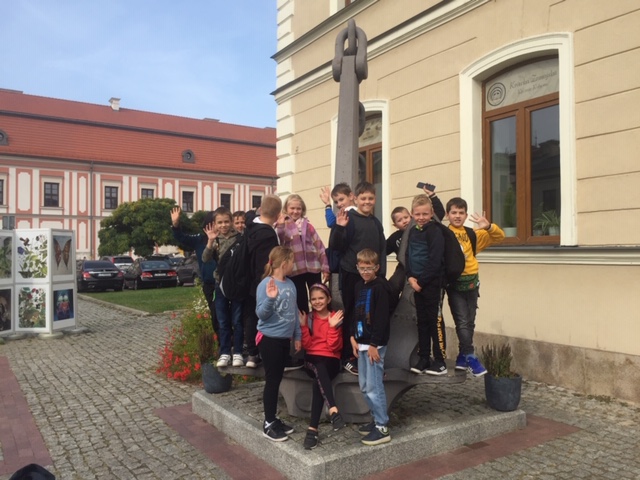 Wycieczka uczniów do Zamościa