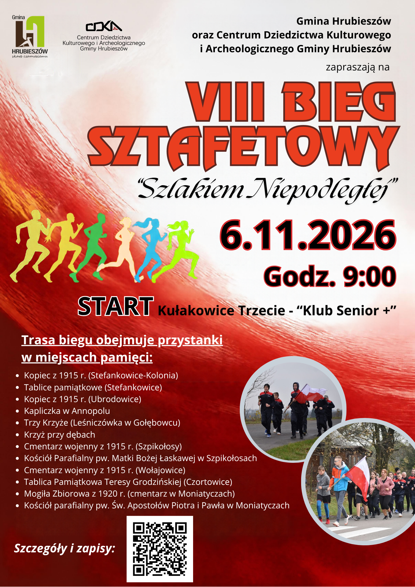 8. Bieg Sztafetowy Szlakiem Niepodległej