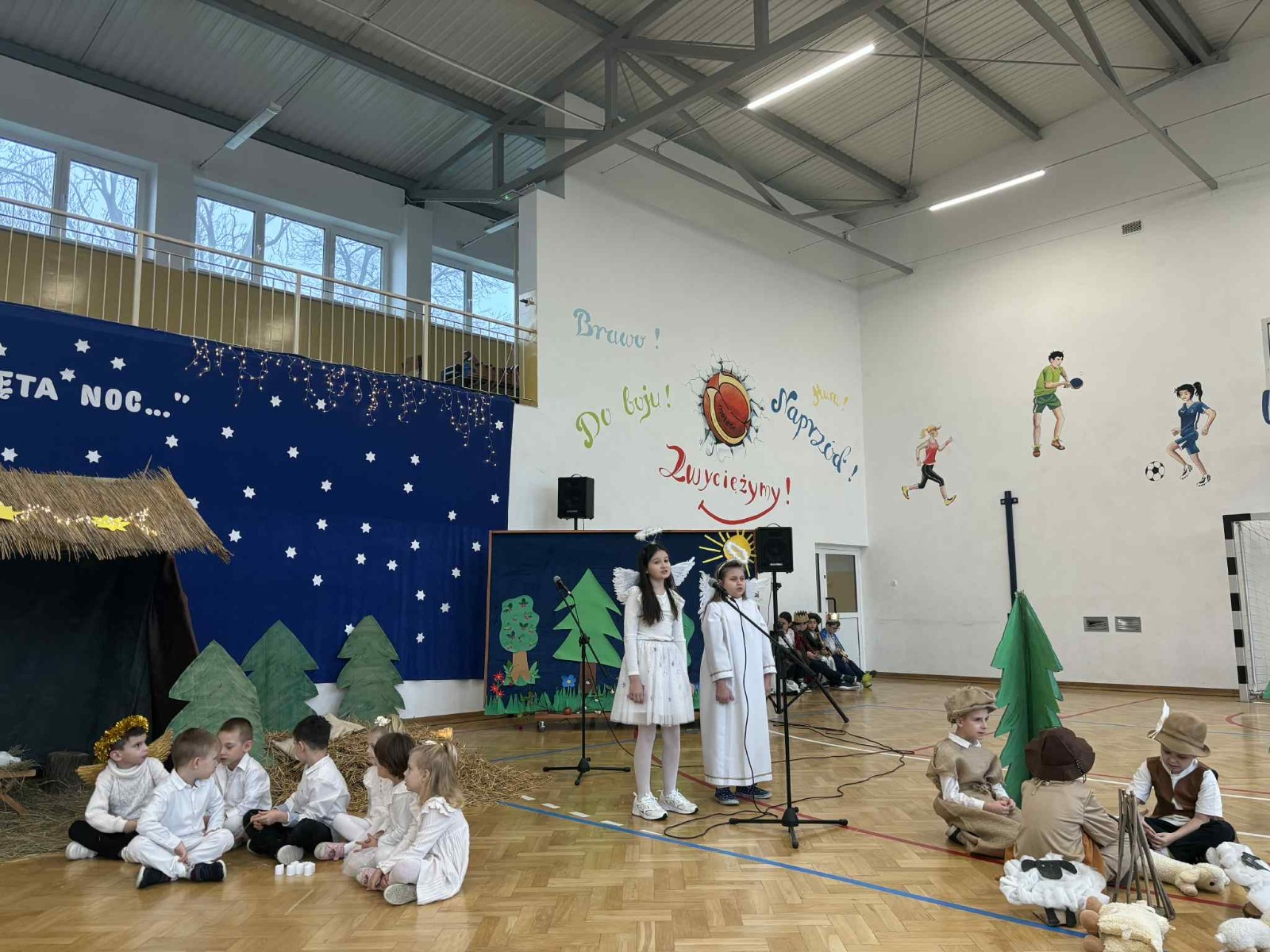 Przedszkolaki biorą udział w 