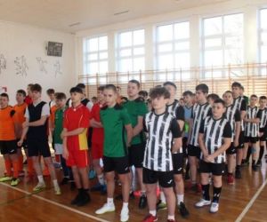 Uczniowie podczas turnieju