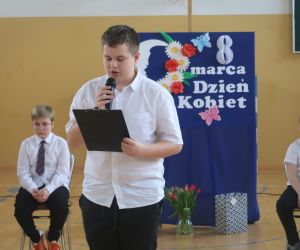 Uczeń zaprasza do wysłuchania przedstawienia