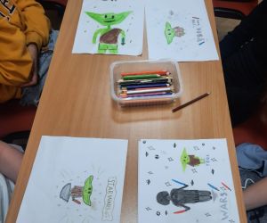 Prace uczniów o Gwiezdnych wojnach