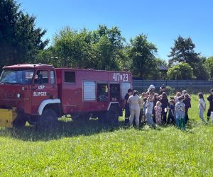 Strażacy podczas prezentacji