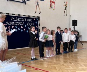 Przedszkolaki podczas występów