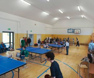 Uczestnicy turnieju podczas rozgrywek