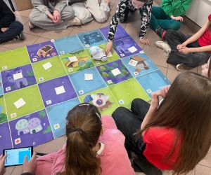 zabawy z robotem Photon