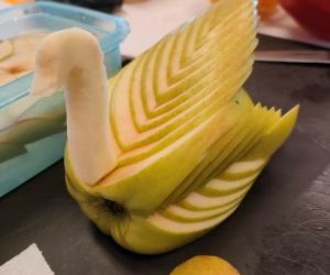 Ozdoby wykonane podczas warsztatów.