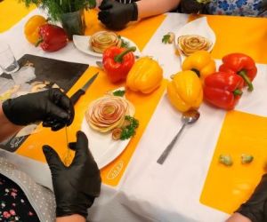 Ozdoby wykonane podczas warsztatów.