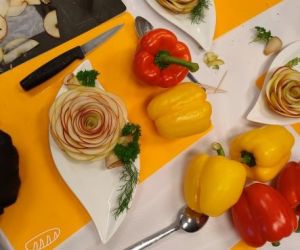 Ozdoby wykonane podczas warsztatów.