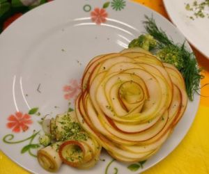 Ozdoby wykonane podczas warsztatów.