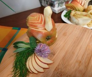 Ozdoby wykonane podczas warsztatów.