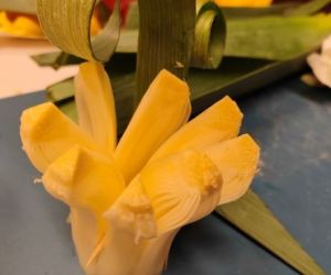 Ozdoby wykonane podczas warsztatów.