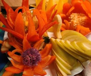 Ozdoby wykonane podczas warsztatów.