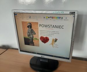 Przygotowana kartka dla powstańca