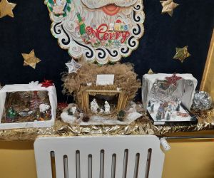 Szopki wykonane na konkurs