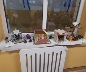 Szopki wykonane na konkurs