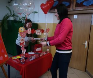 .Korespondencja walentynkowa dla nauczyciela