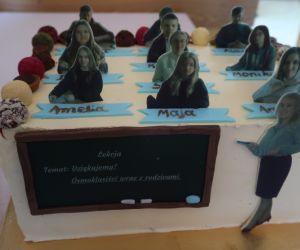 Tort przygotowany przez rodziców. 