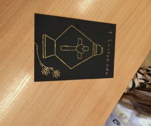 Praca plastyczna uczennicy