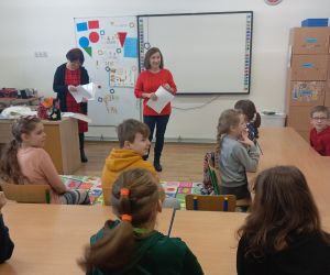 Panie z PPP rozmawiają z uczniami na temat emocji