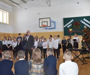 Powitanie gości przez pana Dyrektora