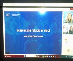 Prezentacja treści podczas webinaru