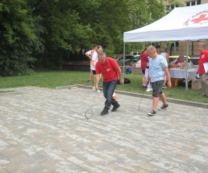 Uczeń podczas jednej z konkurencji
